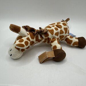 Dr. Browns Giraffe Brown Spot Stuffed Animal Baby Toddler Toy 7” Long